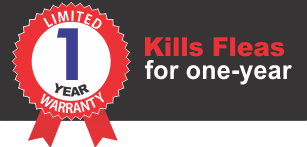 A red ribbon with the words " certified for county kills firearms for one day ".